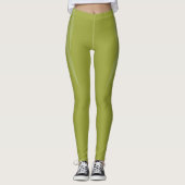 HAMbyWG - Kompression Leggings - Birnen grün (Vorderseite)