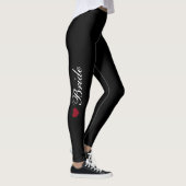 HAMbyWG - Kompression Leggings - Bride w/Heart (Rechts)