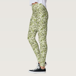 HAMbyWG - Kompression Leggings - Green Camoflage