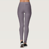 HAMbyWG - Kompression Leggings - Lilac Schachbrett (Rückseite)
