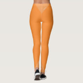 HAMbyWG - Kompression Leggings - Orange (Rückseite)