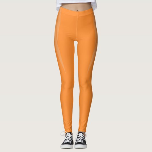 HAMbyWG - Kompression Leggings - Orange (Vorderseite)