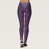 HAMbyWG - Kompression Leggings - Plum (Rückseite)