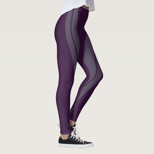 HAMbyWG - Kompression Leggings - Plum 2 Tone (Rechts)
