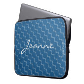 HAMbyWG - Kreismuster in beliebiger Farbe Laptopschutzhülle (Vorderseite Links)