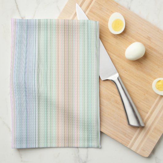 HAMbyWG - Küchentücher - Pastel Gradient (Viertel Falte)