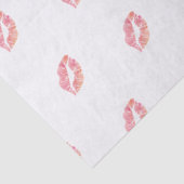 HAMbyWG - Küssen von Lippen - Gewebepapier Seidenpapier (Detail)