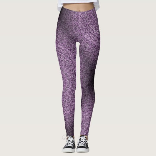HAMbyWG - Leggings - Amethyst Mandala (Vorderseite)