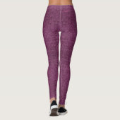 HAMbyWG - Leggings - Amethyst Texture-look (Rückseite)