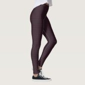 HAMbyWG - Leggings - Dunkle Kirsche Kariert (Rechts)