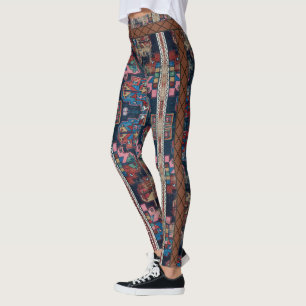 HAMbyWG Leggings - farbenfroher Indianer - Ausschn