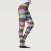 HAMbyWG - Leggings - Farbgestrahlte Streifen (Rechts)