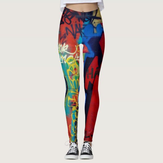 HAMbyWG - Leggings - Graffiti (Vorderseite)