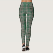 HAMbyWG - Leggings - Grün gestört (Rückseite)
