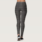 HAMbyWG - Leggings - Holzkohle w/Muster (Rückseite)
