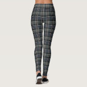 HAMbyWG - Leggings - Kohle Kariert (Rückseite)
