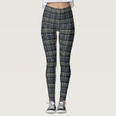 HAMbyWG - Leggings - Kohle Kariert (Vorderseite)