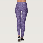 HAMbyWG - Leggings - Lavender Gingham (Rückseite)