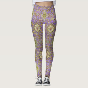 HAMbyWG - Leggings - Lila Gold Sinti und Roma Prin