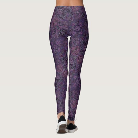 HAMbyWG - Leggings - Lila persische Sinti und Roma (Rückseite)