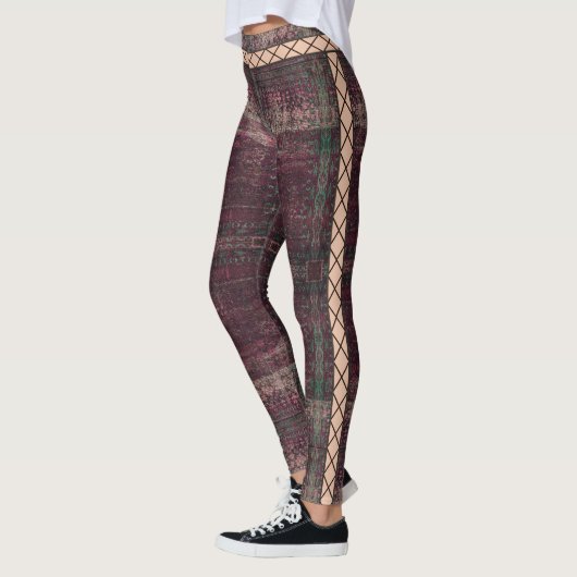 HAMbyWG Leggings - Not leidendes Burgund (Links)