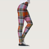 HAMbyWG - Leggings - Orange & Pink Kariert (Rechts)