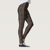 HAMbyWG - Leggings - Schwarze Spitzen-Design (Rechts)