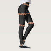 HAMbyWG - Leggings - Schwarze Spitzen-Design (Rechts)