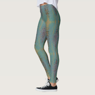 HAMbyWG - Leggings - Spray Paint - Mute Aqua
