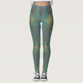 HAMbyWG - Leggings - Spray Paint - Mute Aqua (Vorderseite)