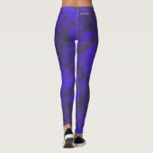 HAMbyWG - Leggings - Violet Blue Distress (Rückseite)