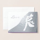 HAMbyWG - Liebe Folienkarte (Vorderseite mit Umschlag)