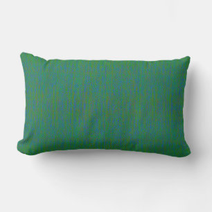 HAMbyWG - Lumbar Kissen - Helle grüne Aqua Mix