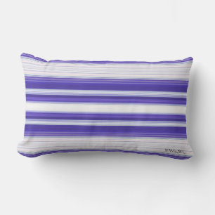 HAMbyWG - Lumbar Kissen - Lila weißes Gradient Für Draußen