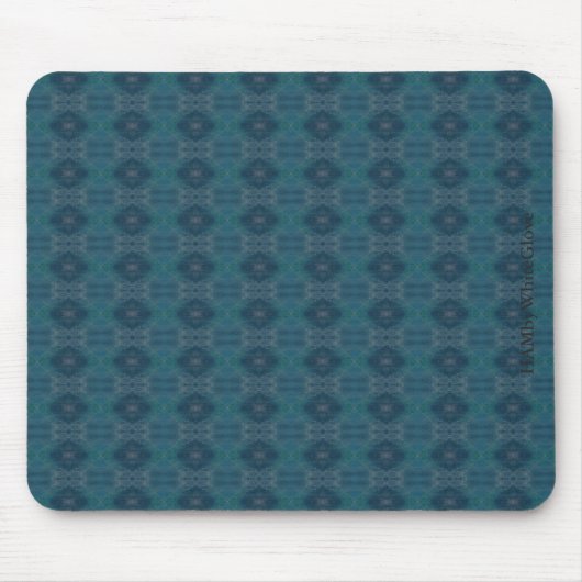 HAMbyWG - Maus-Pad - Aquamarin Print Mousepad (Vorne)
