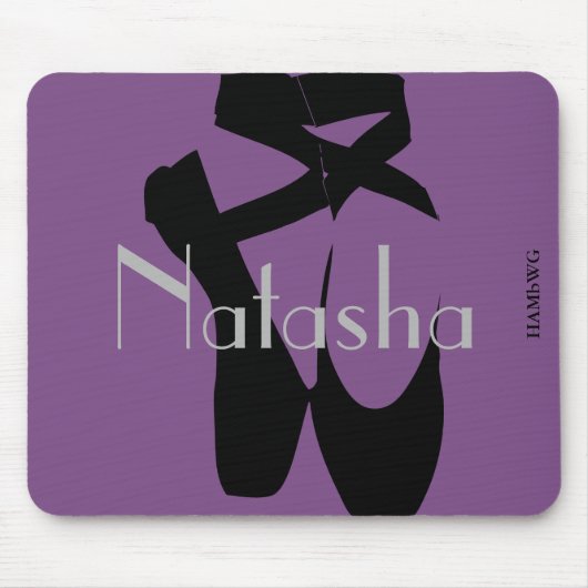 HAMbyWG - Maus-Pad - Ballett-Slipper Mousepad (Vorne)