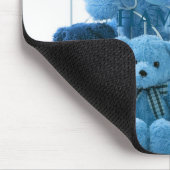 HAMbyWG - Maus-Pad - Blue Teddy Bears Mousepad (Ecke)