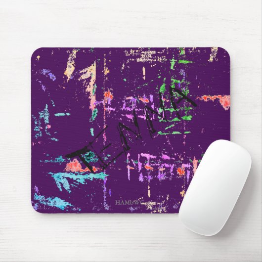 HAMbyWG - Maus-Pad - gestört Mousepad (Mit Mouse)