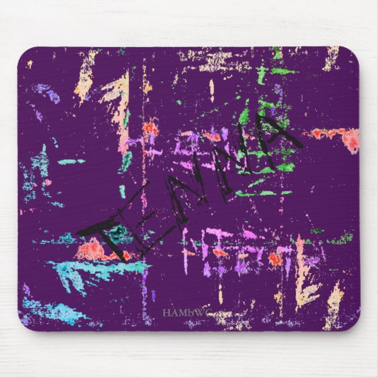 HAMbyWG - Maus-Pad - gestört Mousepad (Vorne)