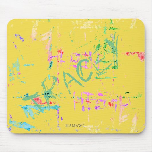 HAMbyWG - Maus-Pad - gestört Mousepad (Vorne)