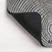 HAMbyWG - Maus-Pad - Holzbild - grau Mousepad (Ecke)