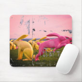 HAMbyWG - Maus-Pad - Not leidende Bunnys Mousepad (Mit Mouse)