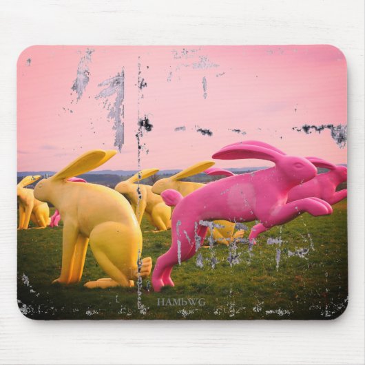 HAMbyWG - Maus-Pad - Not leidende Bunnys Mousepad (Vorne)