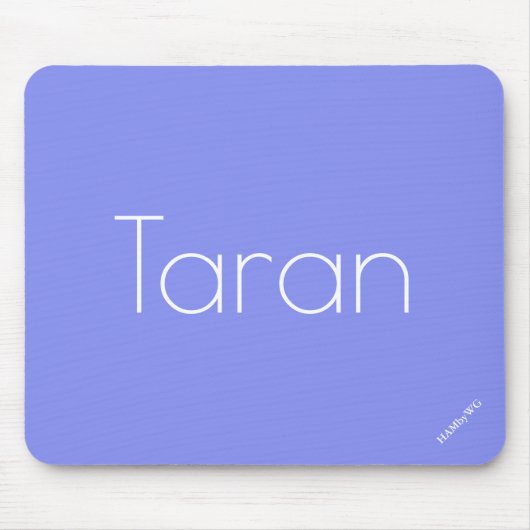 HAMbyWG - Maus Pad - Periwinkle Mousepad (Vorne)