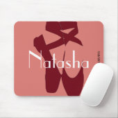 HAMbyWG - Maus Pad Red Ballet Slipper Mousepad (Mit Mouse)