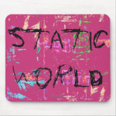 HAMbyWG - Maus-Pad - Statische Welt Mousepad (Vorne)