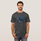 HAMbyWG Men's Basic Dark T - Shirt - Adle-Logo (Vorne ganz)