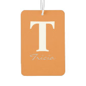 HAMbyWG - Modern Monogram Autolufterfrischer (Rückseite)