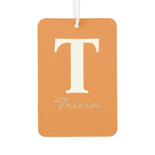 HAMbyWG - Modern Monogram Autolufterfrischer (Rückseite)