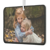 HAMbyWG - Modernes Monogramm-Foto Autolufterfrischer (Links)